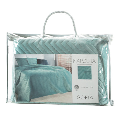 NARZUTA SOFIA 70 X 160 CM MIĘTOWY - 4