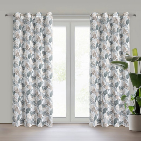 ZASŁONA GOTOWA AMELA 140 X 250 CM BIAŁY - 1