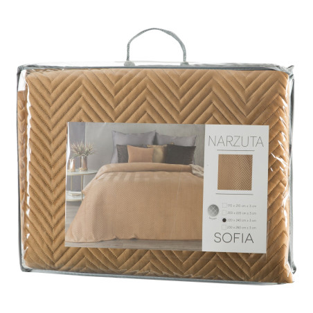 NARZUTA SOFIA 170 X 210 CM MIODOWY - 2