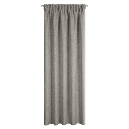 ZASŁONA GOTOWA JULA2 NA TAŚMIE 140 X 270 CM CIEMNOBEŻOWY - 3