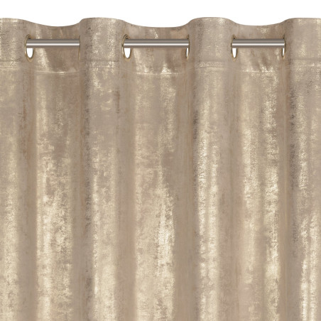 ZASŁONA GOTOWA RENIA 140 X 250 CM BEŻOWY - 4