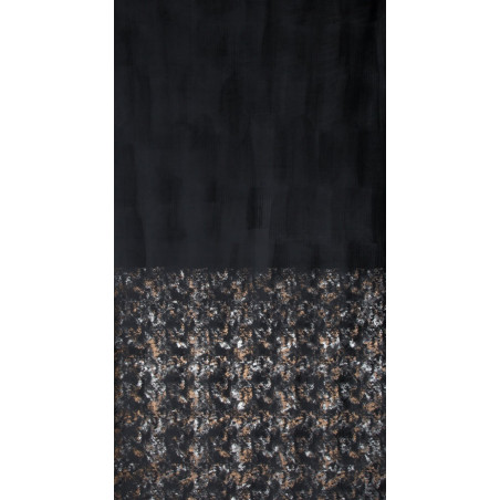 ZASŁONA GOTOWA MARIELA NA TAŚMIE 140 X 270 CM CZARNY - 11