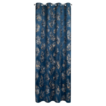 ZASŁONA GOTOWA GLORIA2 140 X 250 CM GRANATOWY - 4