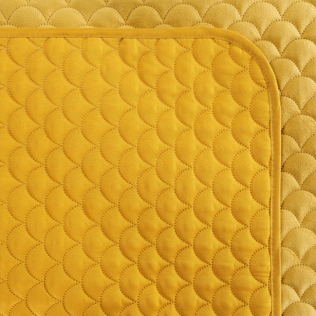NARZUTA ARIEL 170 X 210 CM MUSZTARDOWY - 5
