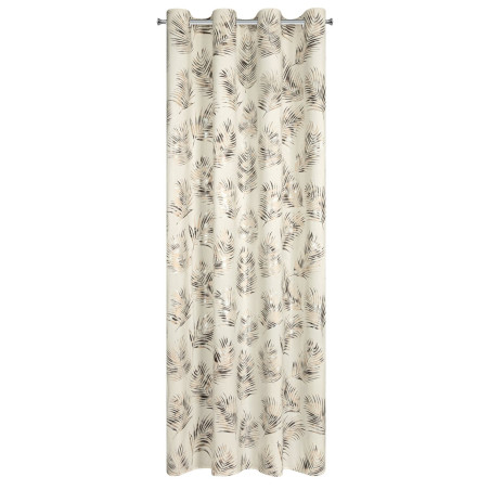 ZASŁONA GOTOWA GLORIA2 140 X 250 CM KREMOWY - 3