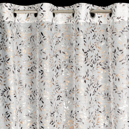 ZASŁONA GOTOWA TERRY 140 X 250 CM BIAŁY - 4