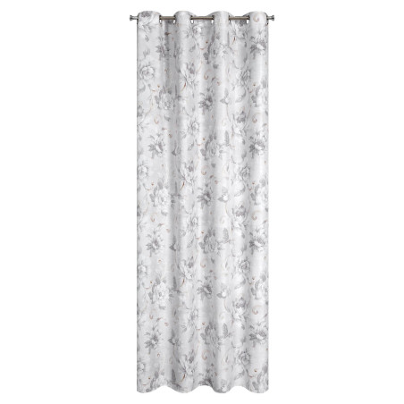 ZASŁONA GOTOWA SIENNA 140 X 250 CM SREBRNY - 4