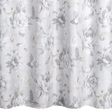 ZASŁONA GOTOWA SIENNA 140 X 250 CM SREBRNY - 7