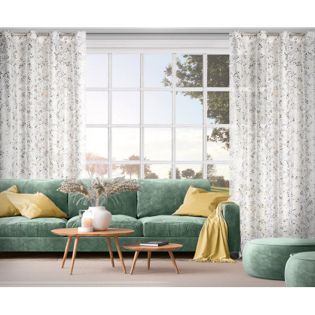 ZASŁONA GOTOWA TERRY 140 X 250 CM BIAŁY - 8