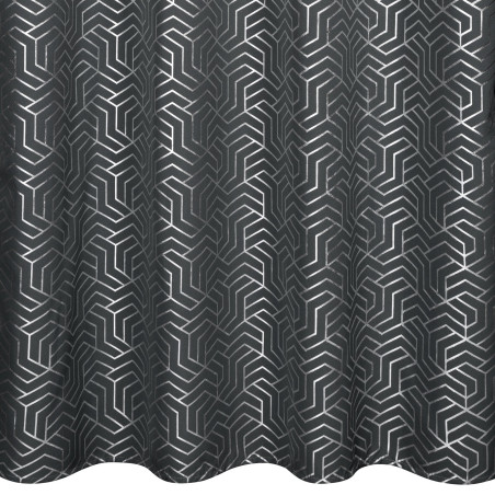 ZASŁONA GOTOWA SEMI 140 X 250 CM STALOWY - 6