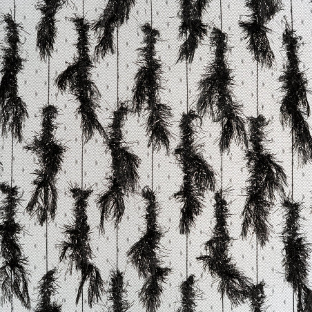 ZASŁONA GOTOWA VICTORIA 140 X 250 CM CZARNY - 6