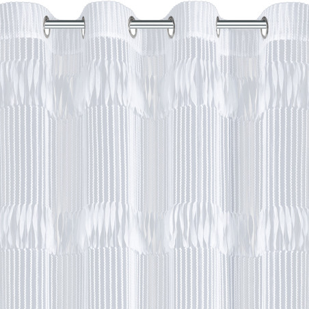 ZASŁONA GOTOWA SOTERA 140 X 250 CM BIAŁY - 5