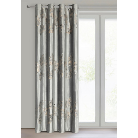 ZASŁONA GOTOWA IDALIA 140 X 250 CM SREBRNY - 2