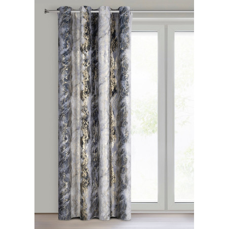 ZASŁONA GOTOWA SOFI 135 X 250 CM STALOWY - 2
