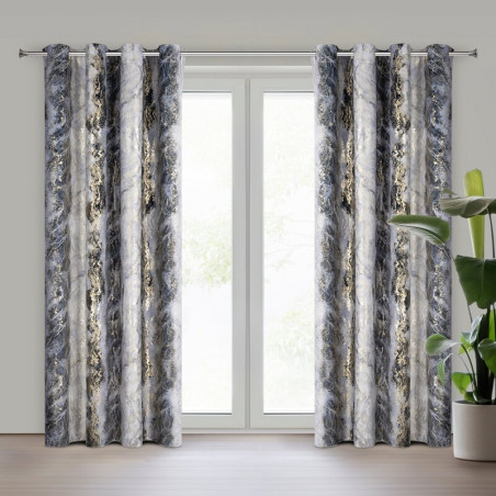 ZASŁONA GOTOWA SOFI 135 X 250 CM STALOWY - 6