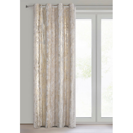 ZASŁONA GOTOWA SOFI 135 X 250 CM KREMOWY - 2