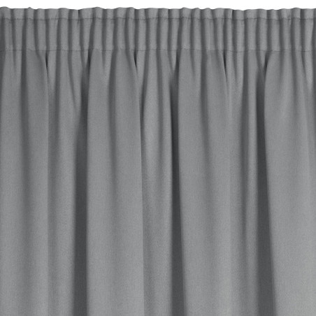 ZASŁONA GOTOWA CARLO NA TAŚMIE 130 X 300 CM SREBRNY - 5