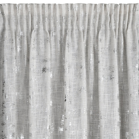 ZASŁONA GOTOWA INES NA TAŚMIE 140 X 270 CM NATURALNY - 4
