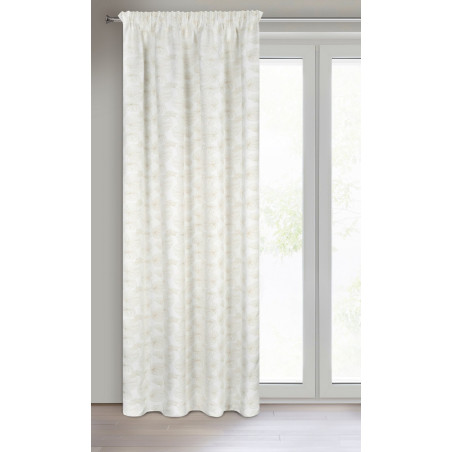 ZASŁONA GOTOWA MARIGOLD NA TAŚMIE 140 X 300 CM BIAŁY - 3
