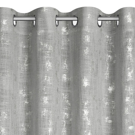 ZASŁONA GOTOWA SOLANA 140 X 250 CM SREBRNY - 4