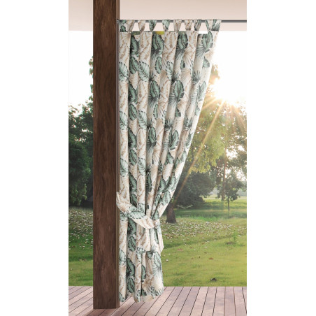 ZASŁONA GOTOWA GARDEN 7 NA SZELKACH 155 X 260 CM BEŻOWY - 2