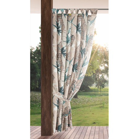 ZASŁONA GOTOWA GARDEN 8 NA SZELKACH 155 X 260 CM BEŻOWY - 2