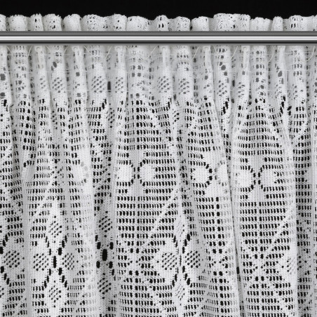 ZASŁONA GOTOWA NELA NA TAŚMIE 140 X 270 CM BIAŁY - 8