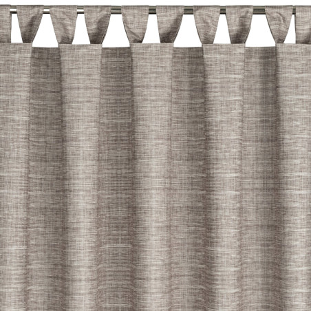 ZASŁONA GOTOWA GARDEN 10 NA SZELKACH 155 X 240 CM BRĄZOWY - 4
