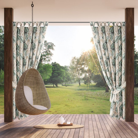 ZASŁONA GOTOWA GARDEN 7 NA SZELKACH 155 X 260 CM BEŻOWY - 11