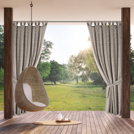 ZASŁONA GOTOWA GARDEN 10 NA SZELKACH 155 X 240 CM BRĄZOWY - 11