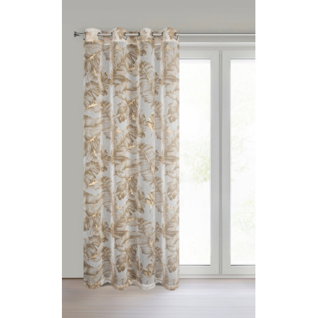 ZASŁONA GOTOWA LAYLA 140 X 250 CM BEŻOWY - 2