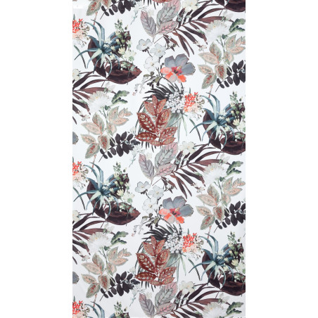 ZASŁONA GOTOWA GARDEN 21 NA TAŚMIE 155 X 200 CM BIAŁY - 9