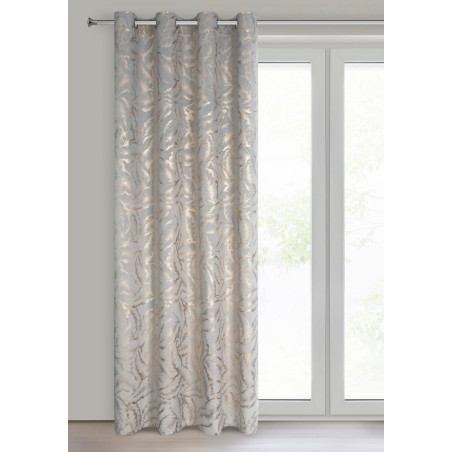 ZASŁONA GOTOWA MILENA 140 X 250 CM SREBRNY - 2