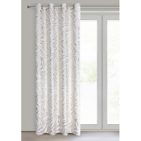 ZASŁONA GOTOWA MILENA 140 X 250 CM BIAŁY - 2