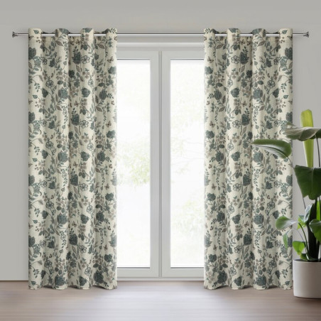 ZASŁONA GOTOWA TALI 140 X 250 CM NATURALNY - 1