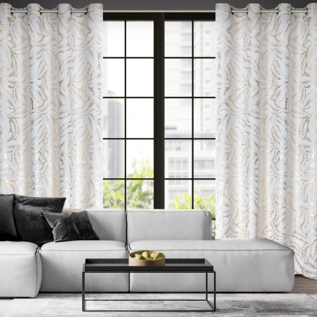 ZASŁONA GOTOWA MILENA 140 X 250 CM BIAŁY - 9