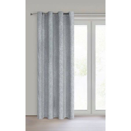 ZASŁONA GOTOWA ADELINA 140 X 250 CM STALOWY - 2