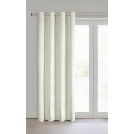 ZASŁONA GOTOWA BETHY 135 X 250 CM KREMOWY - 2