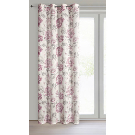 ZASŁONA GOTOWA DAVENA 140 X 250 CM NATURALNY - 2