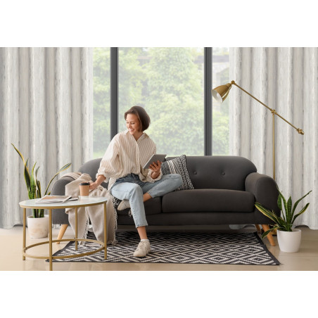 ZASŁONA GOTOWA ARNITA 140 X 250 CM BIAŁY - 9