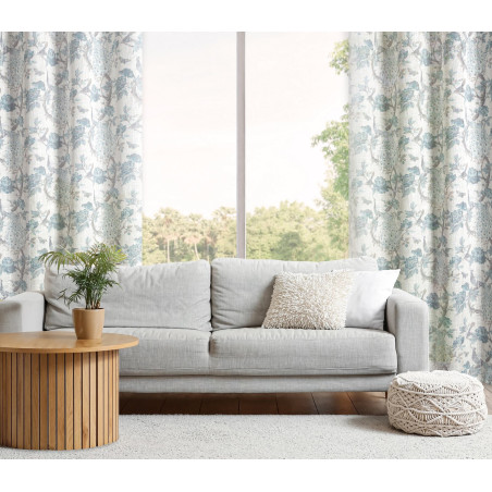 ZASŁONA GOTOWA EMERA 140 X 250 CM NATURALNY - 8
