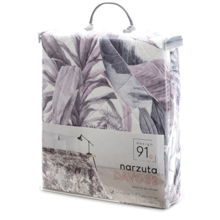 NARZUTA D91 DAVOS2 220 X 240 CM FIOLETOWY - 2