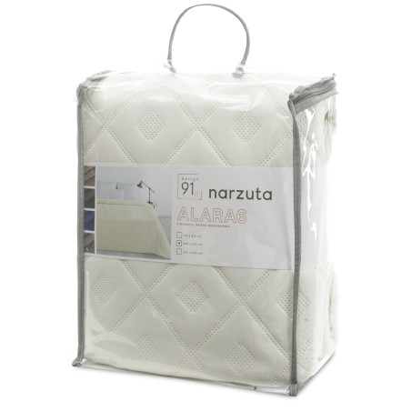 NARZUTA D91 ALARA6 220 X 240 CM KREMOWY - 2