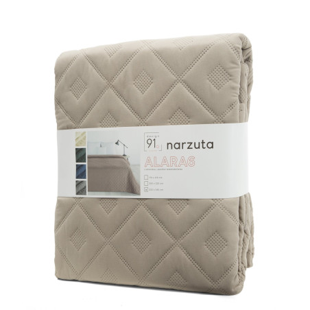 NARZUTA D91 ALARA6 220 X 240 CM CIEMNOBEŻOWY - 2