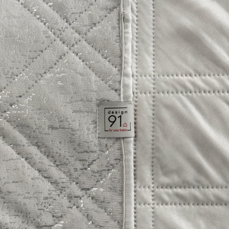 NARZUTA D91 LUIZ 170 X 210 CM SREBRNY - 5
