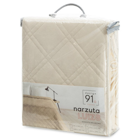 NARZUTA D91 LUIZ 8 200 X 220 CM BEŻOWY - 2
