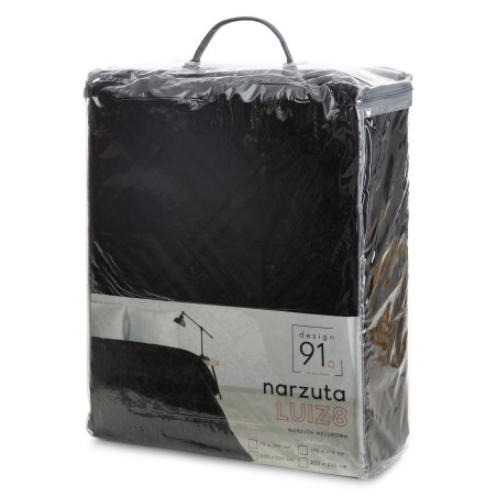 NARZUTA D91 LUIZ 8 200 X 220 CM CZARNY - 2