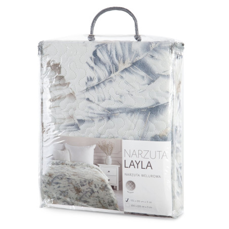 NARZUTA LAYLA 170 X 210 CM BIAŁY - 2