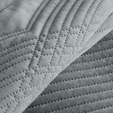 NARZUTA VELVET2 170 X 210 CM SREBRNY - 5