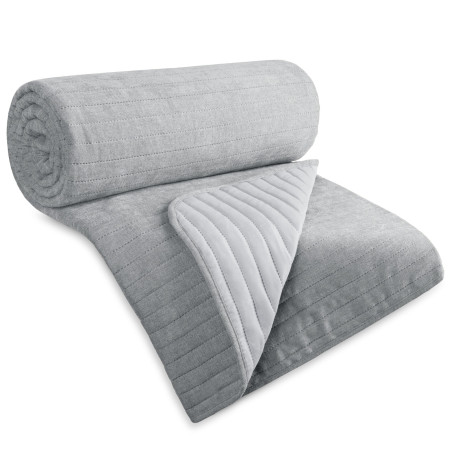 NARZUTA GLORI 170 X 210 CM SREBRNY - 2